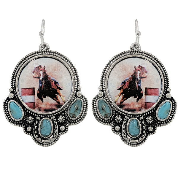 Barrel Racer Earrings