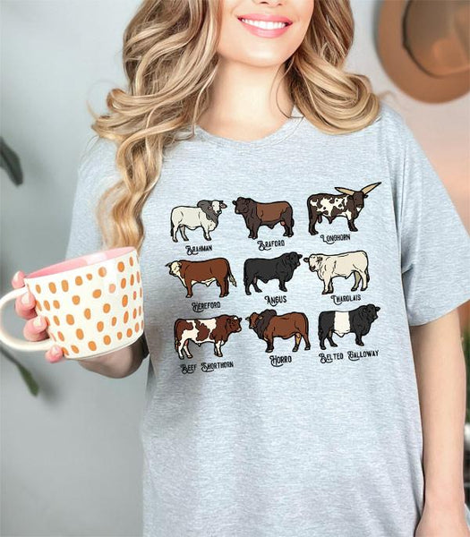 Western Cattle Oversized Tee