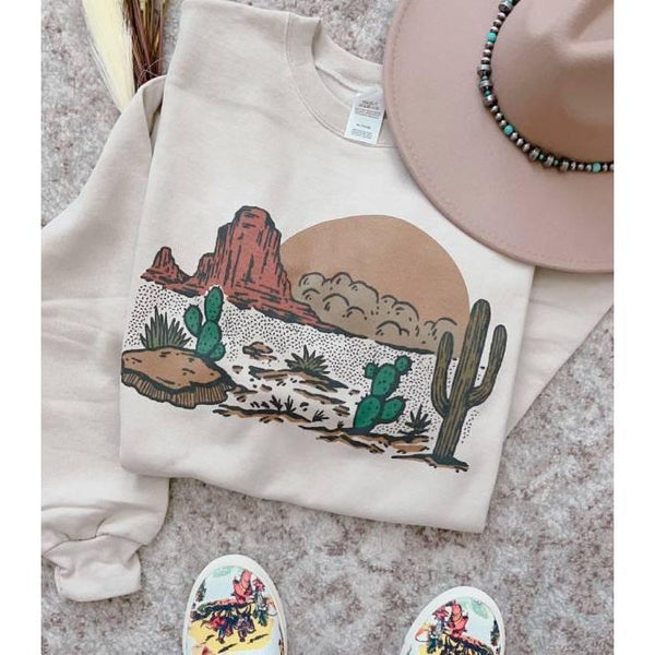 Cactus Desert Sweatshirt