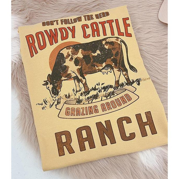 Rowdy Ranch Tee