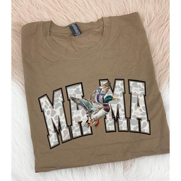 Mama Duck Camo Tee