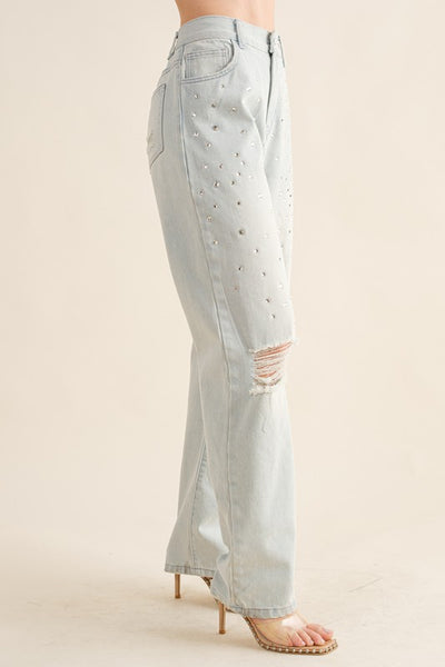 Kelsea Rhinestone Jeans