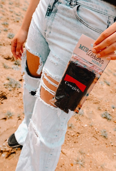 Cowgirls & Cowboys Can Cooler Set