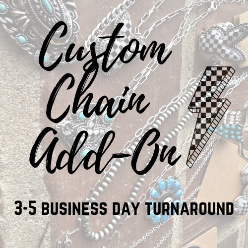 Necklace Chain Order Add-On