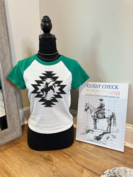 Aztec Bronc Baby Tee