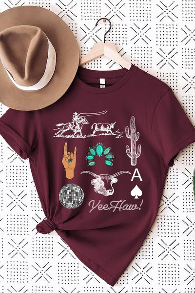 Western Life Tee - Multiple Colors