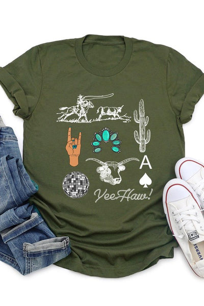 Western Life Tee - Multiple Colors