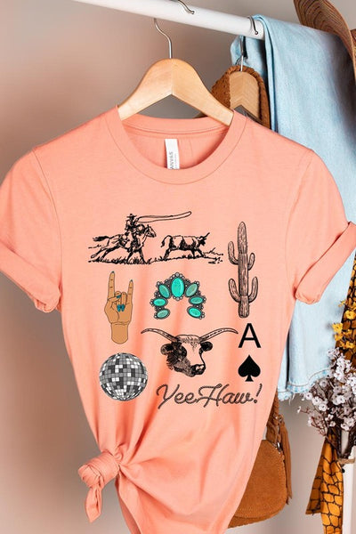 Western Life Tee - Multiple Colors