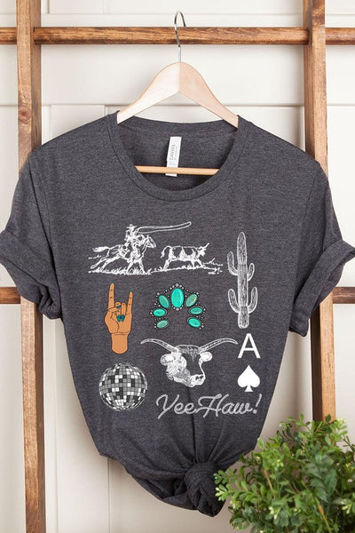 Western Life Tee - Multiple Colors