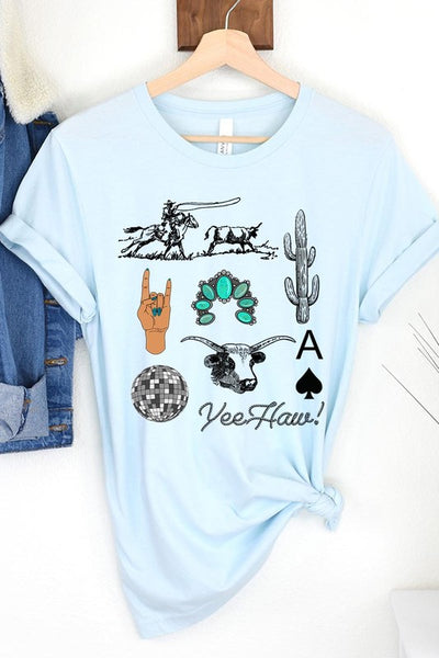Western Life Tee - Multiple Colors