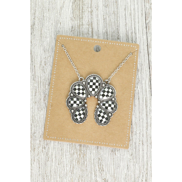 Checker Squash Necklace