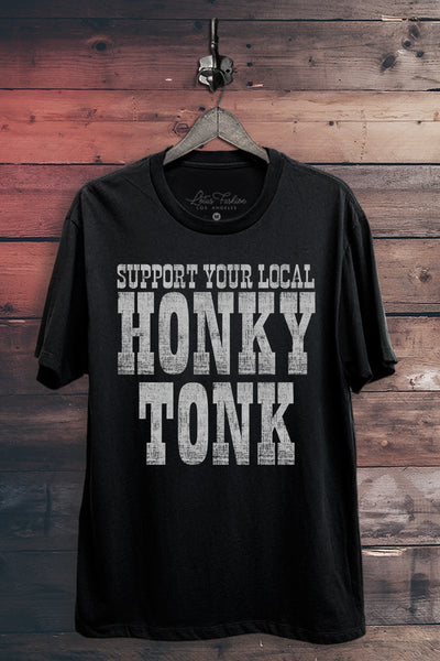 Support Your Local Honky Tonk Graphic Top