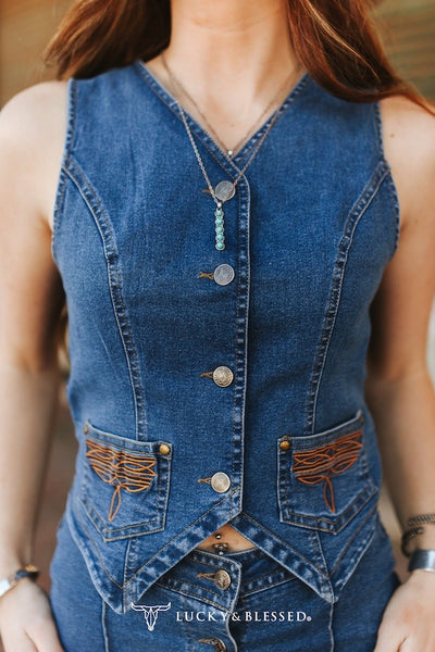Howdy Cowboy Denim 2-PC Set