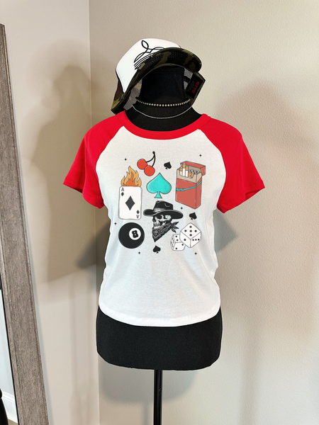 Cowboy Grunge Baby Tee