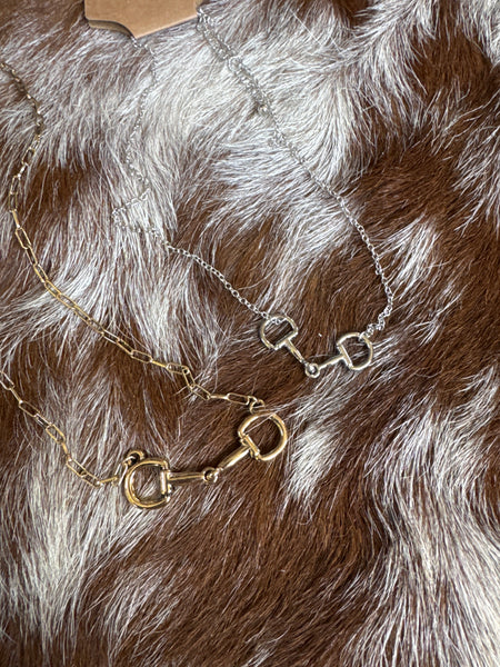 DAINTY style Horse Bit Necklace