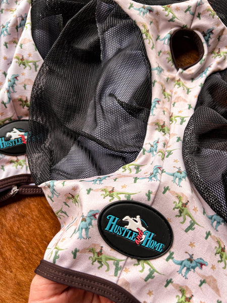 Jurassic Ranch Fly Mask