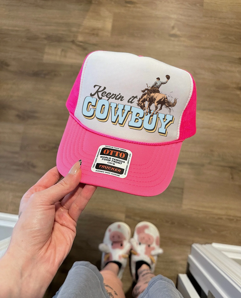 Keepin’ It Cowboy Trucker Hat