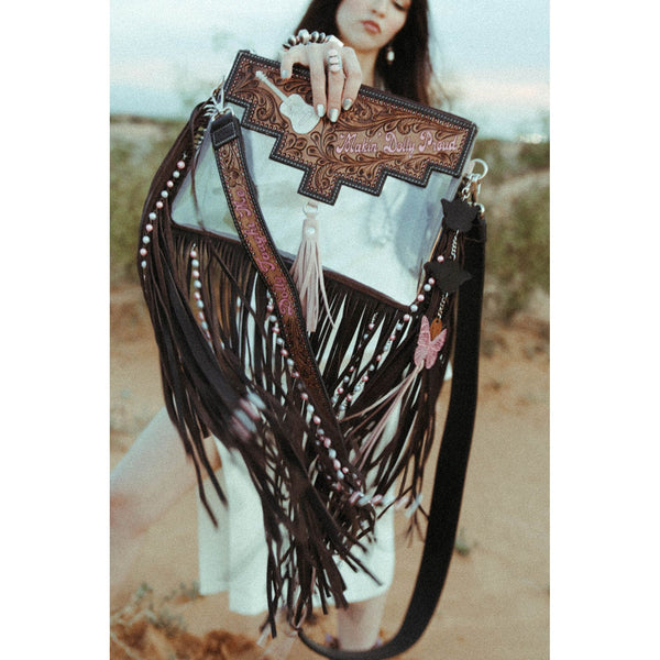 Dolly Taught Me Clear Bag a Haute Southern Hyde by Beth Marie Exclusive