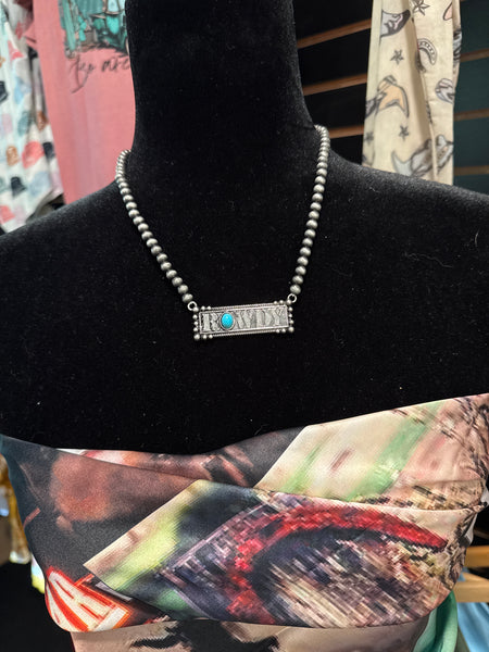 ROWDY Bar Necklace