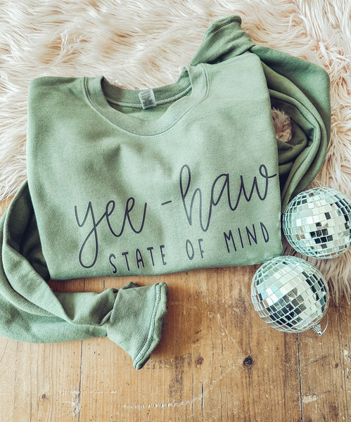 Yee-Haw State of Mind- Graphic Top