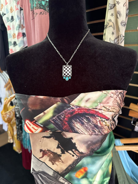 Checkerboard Necklace