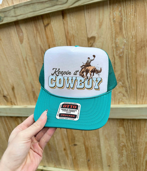 Keepin’ It Cowboy Trucker Hat