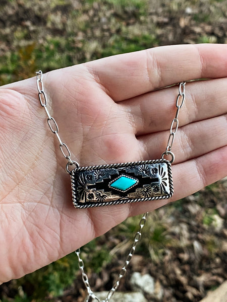 Missed Call Bar Necklace