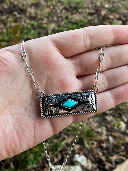Missed Call Bar Necklace