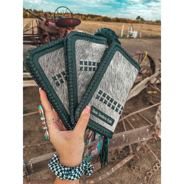 The Hazy Wesson (Black Leather) Wallet a Haute Southern Hyde by Beth Marie Exclusive