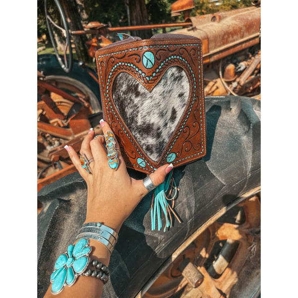 The Heart Throb Wallet a Haute Southern Hyde by Beth Marie Exclusive