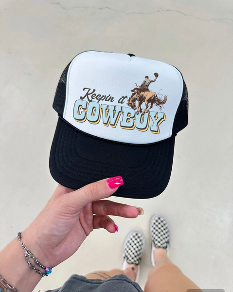 Keepin’ It Cowboy Trucker Hat