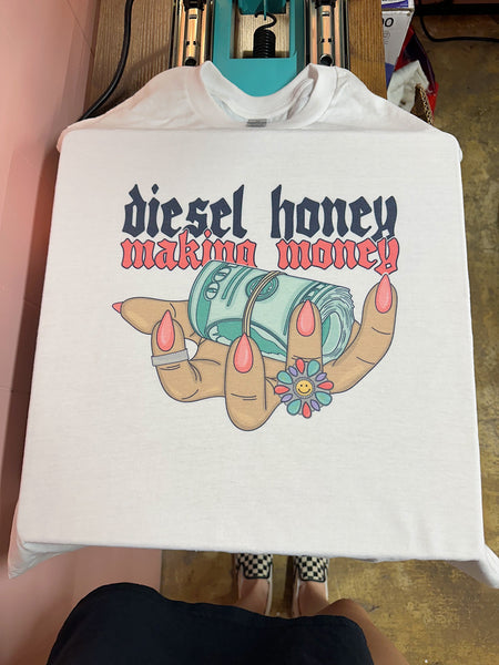 Diesel Honey TEE or CREWNECK