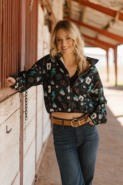 COWGIRL CHARM CROPPED JACKET