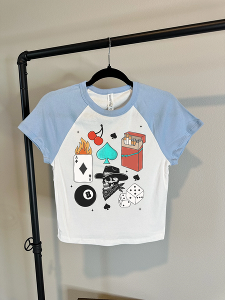 Cowboy Grunge Baby Tee
