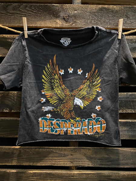 Country Deep ~ Desperado Crop Tee