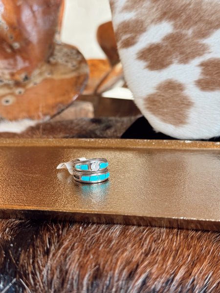 The Turquoise Inlay Ring