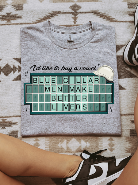 Buy a Vowel TEE or CREWNECK