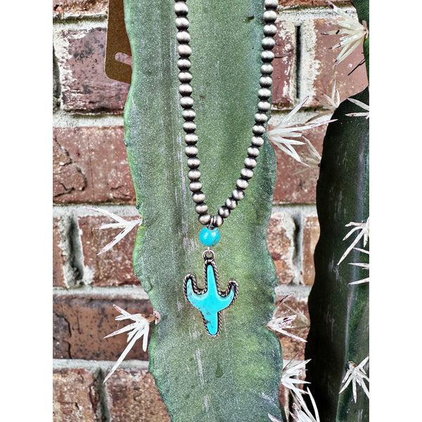 Cactus Choker Necklace