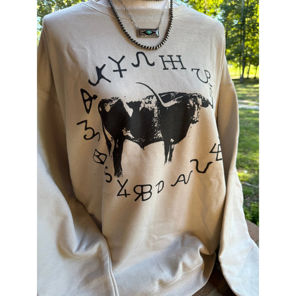 Branded Cattle Sweatshirt