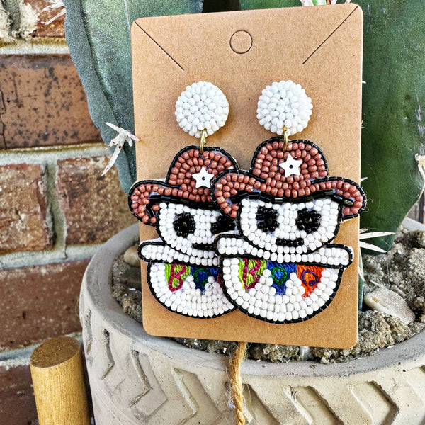 Ghostin' Cowboys Earrings