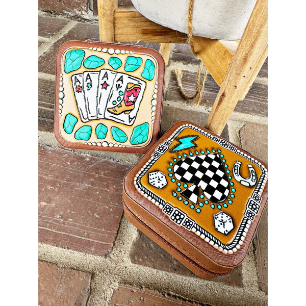 Punchy Tooled Jewelry Box - Multiple Styles