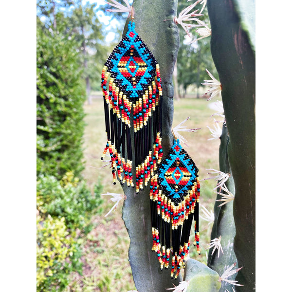 Arizona Seed Bead Earrings