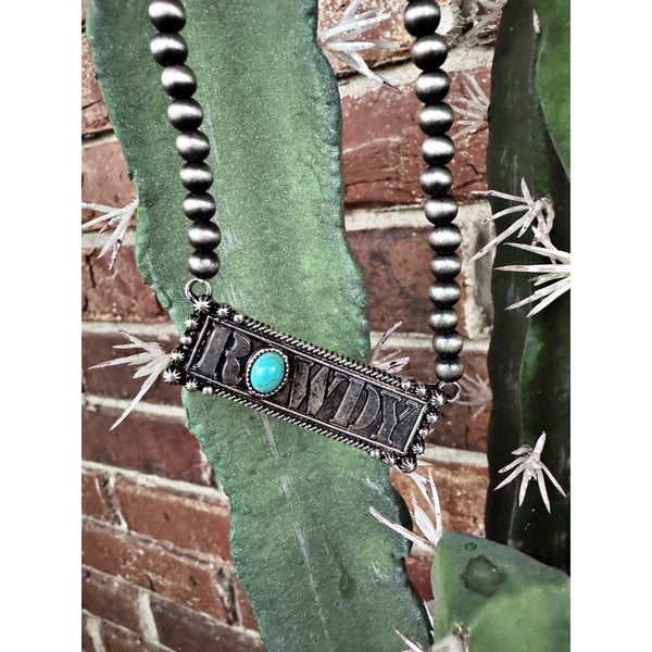 ROWDY Bar Necklace