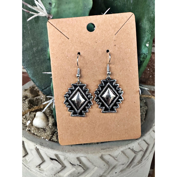 Aztec Dangle Earrings
