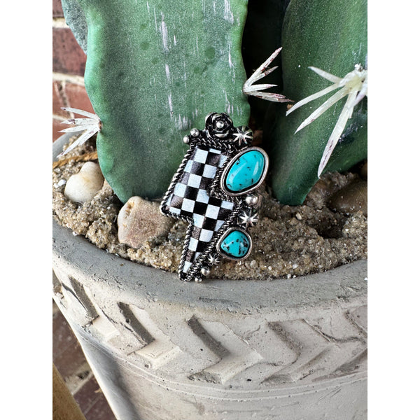 Checker Bolt Stretch Ring