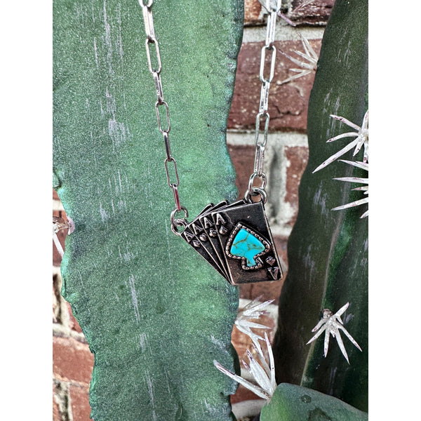 Ace of Spades Necklace