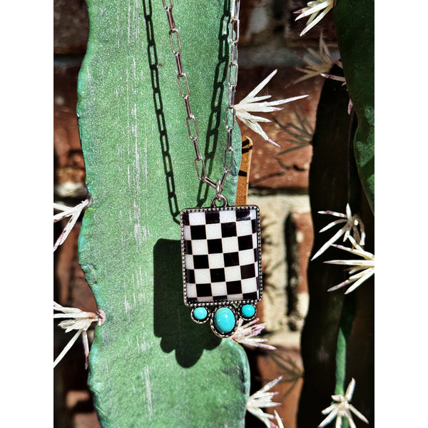 Checkerboard Necklace