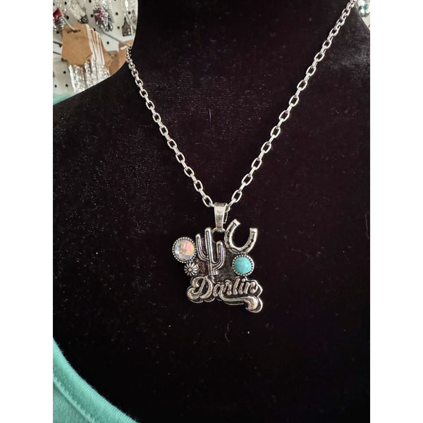 Darlin Rhinestone Necklace