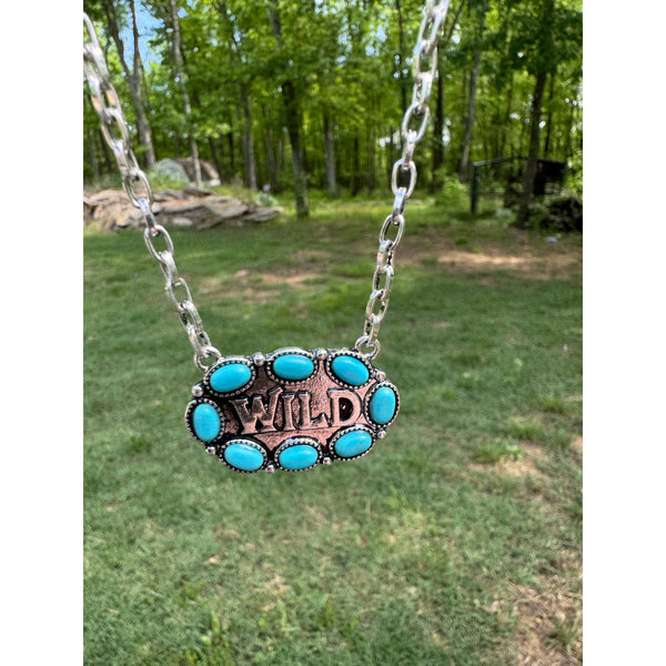 Wild Oval Necklace
