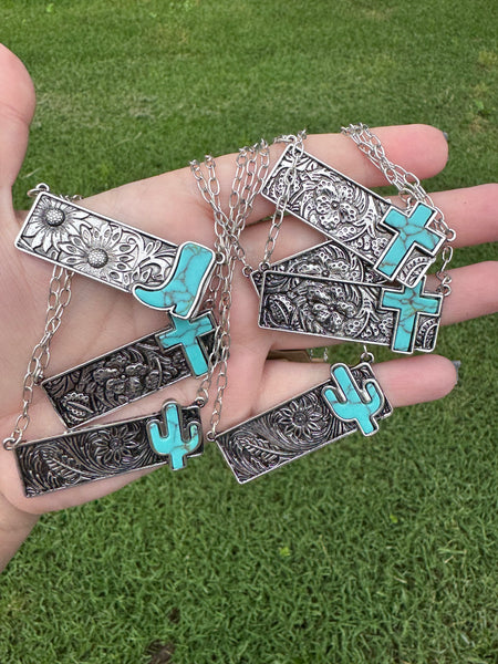 Our ~ VIRAL ~ Western Bar Necklaces